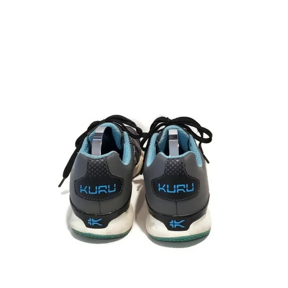 Kuru Quantum Sneakers Size 5 Black Blue Style 20133150 - Picture 3 of 14